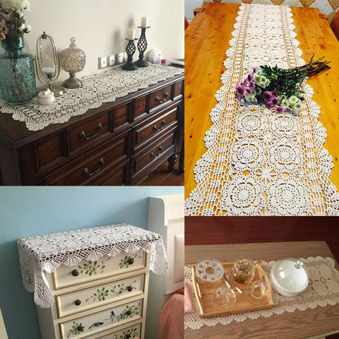 KEPSWET coffee table runner enhances style and protects surfaces during gatherings