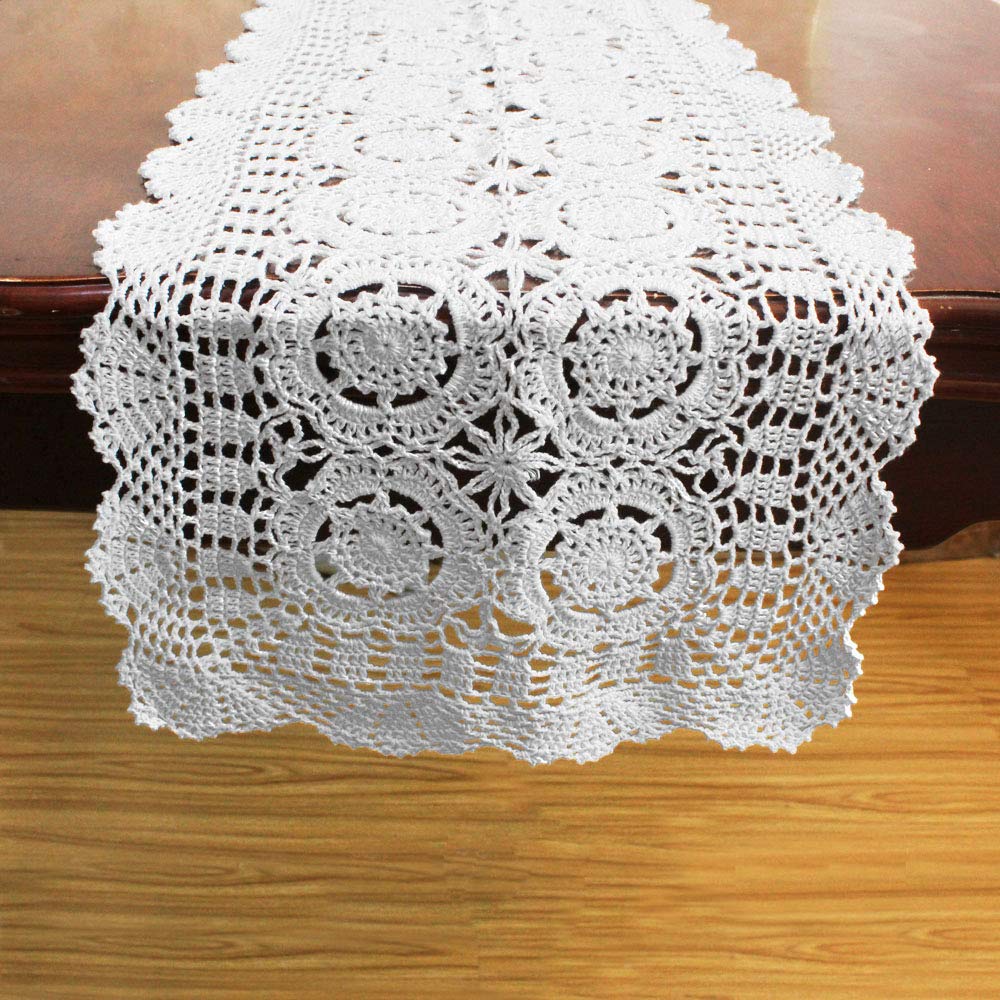 KEPSWET table runner care guide shows gentle wash option for upkeep