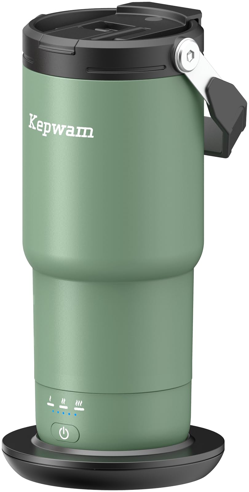 Kepwam 20oz self-heating mug with ergonomic handle for easy grip