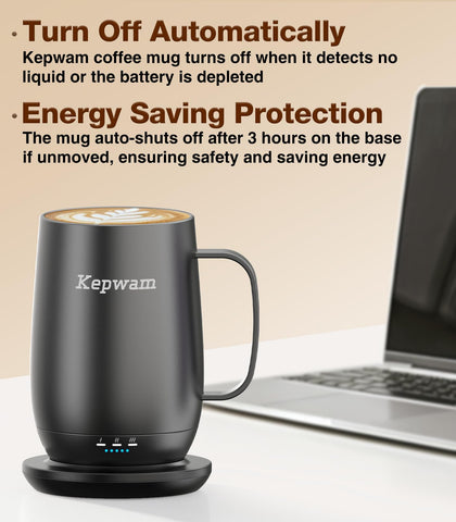 Kepwam mug uses BPA-free, durable materials for everyday use.
