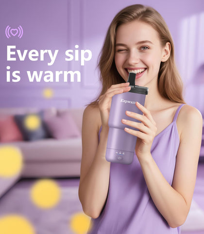 Kepwam ergonomic rotating handle for easy grab-and-go use.