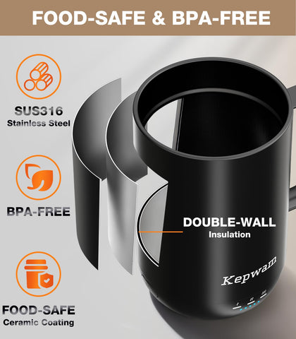 Hand-wash-only design protects internal components.