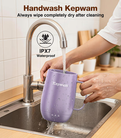 Durable matte finish and sturdy build of Kepwam mug