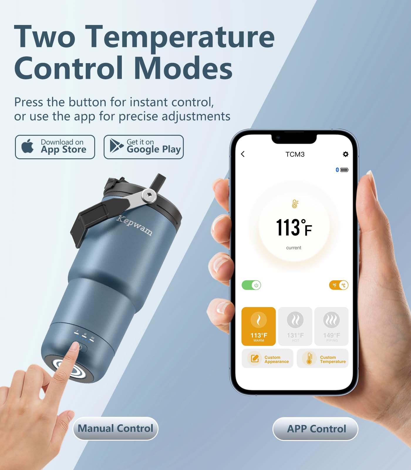 Kepwam leakproof lid prevents spills during busy mornings