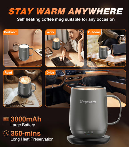 Kepwam T2 ceramic matte finish on stainless body