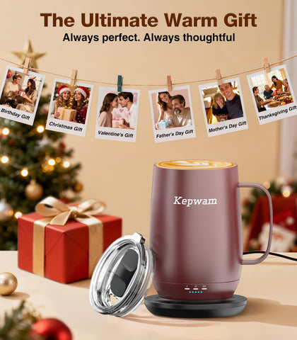 Kepwam T2-Plus ceramic-coated interior for safe, clean sipping