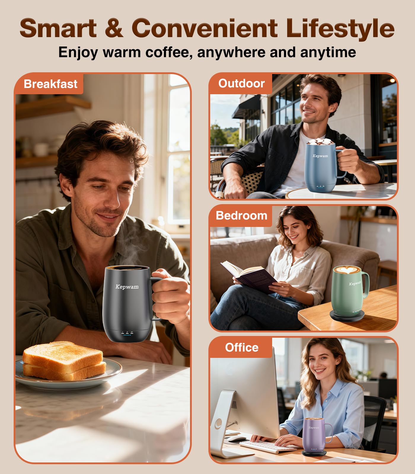 Kepwam T2-Plus scratch-resistant matte finish feels premium in hand