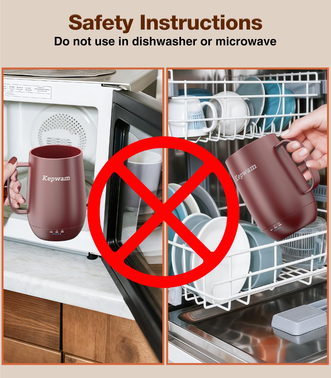 Kepwam T2-Plus sleek gift-ready mug ideal for professionals and coffee lovers