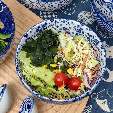 KeQiu bowls arranged as kitchen decor, adding a touch of elegance.
