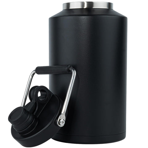 Kerilyn gallon bottle with handle for easy carrying on hikes and trips.