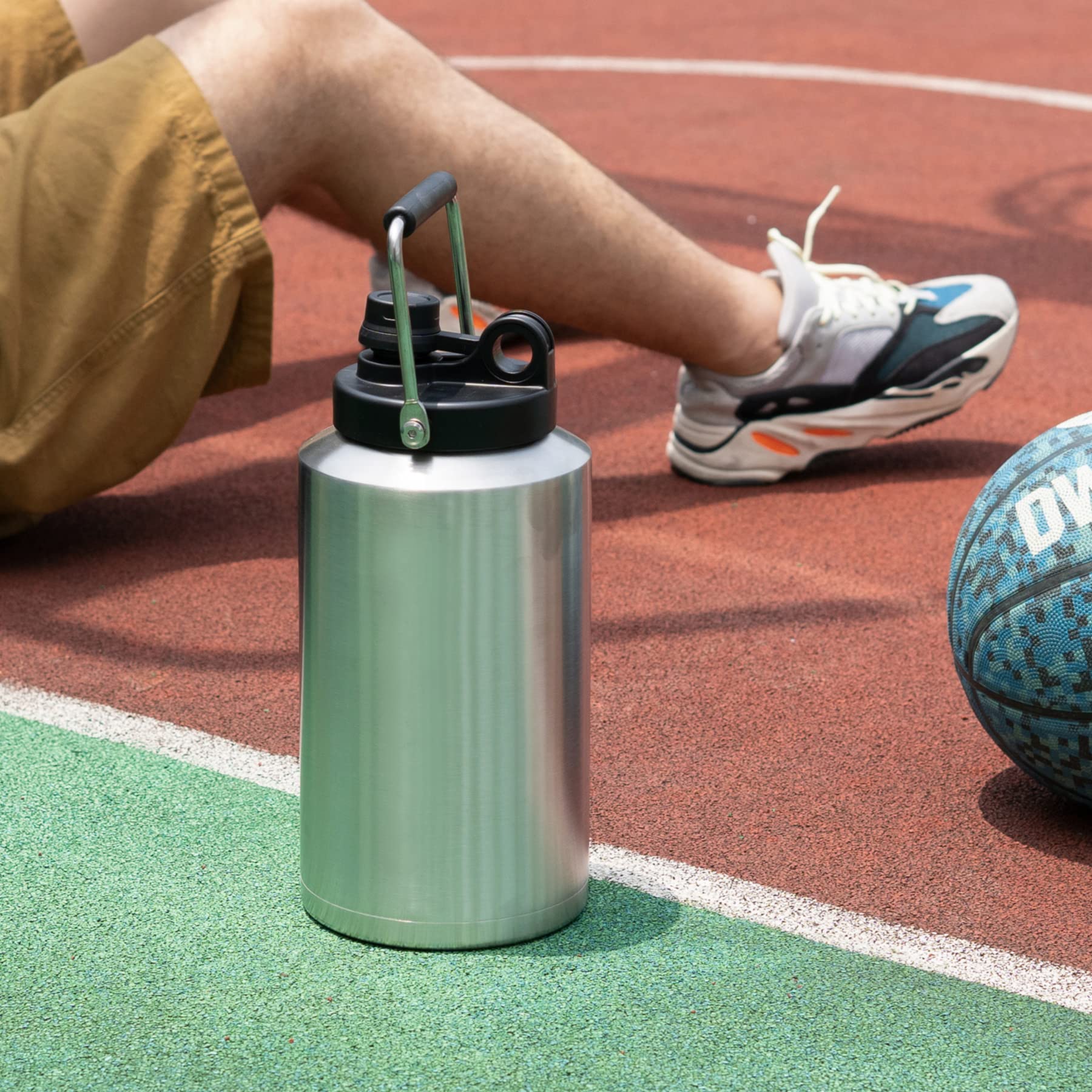 Kerilyn gallon jug BPA free materials prevent metallic taste