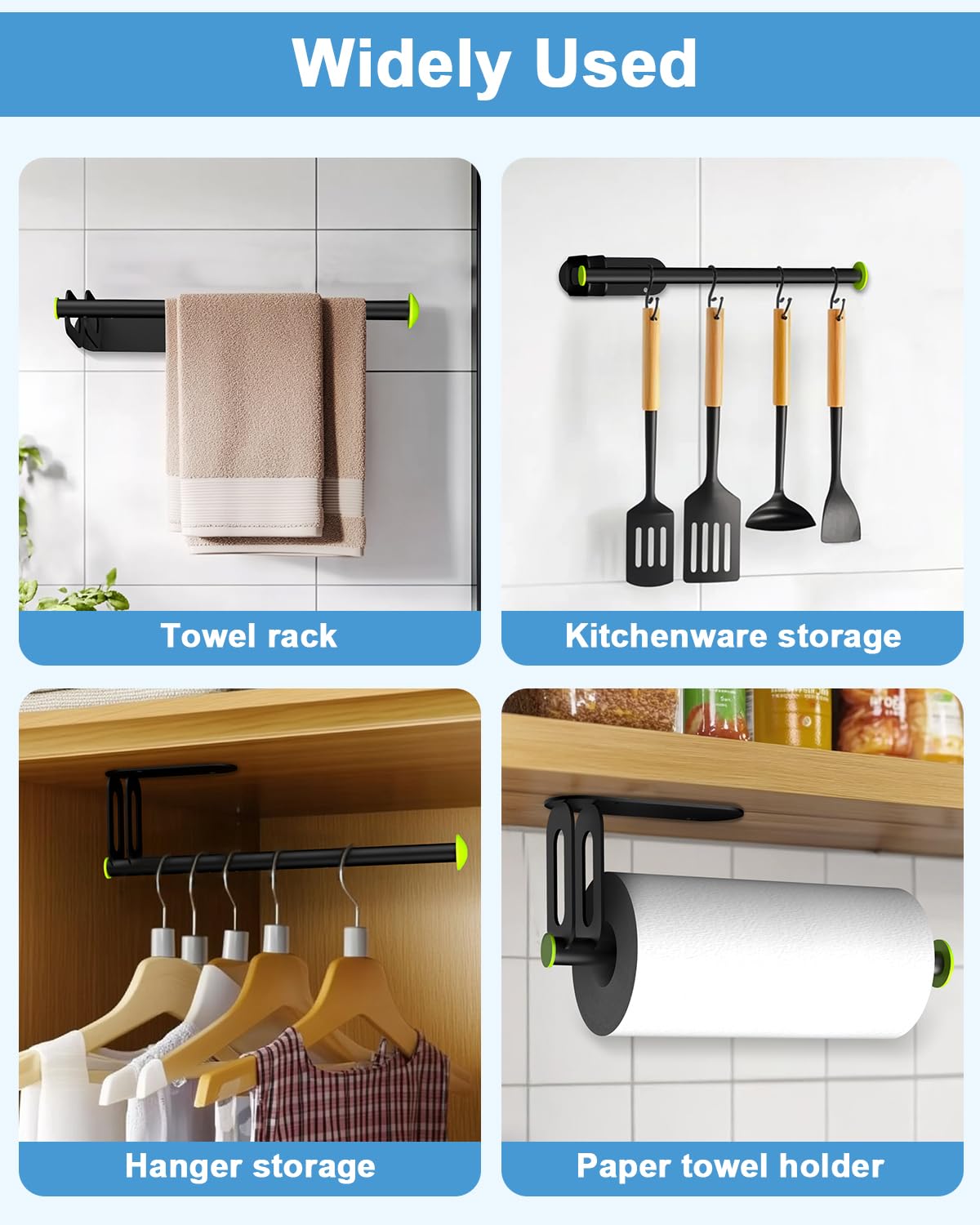 Kerisgo perforated compact design fits small spaces like pantries.