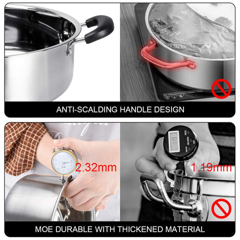 Kerykwan double-bottom design improves safety and heating efficiency