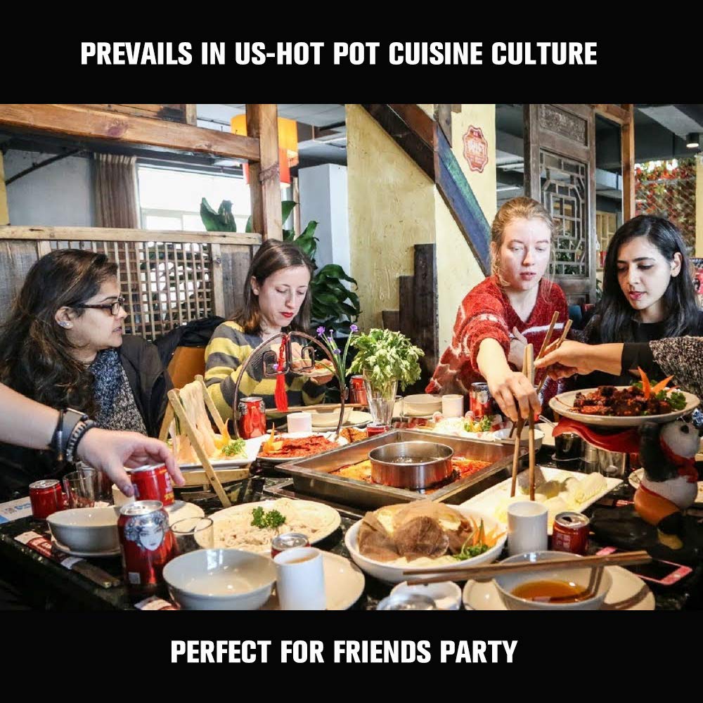 Kerykwan family-friendly hot pot set ideal for gatherings and celebrations