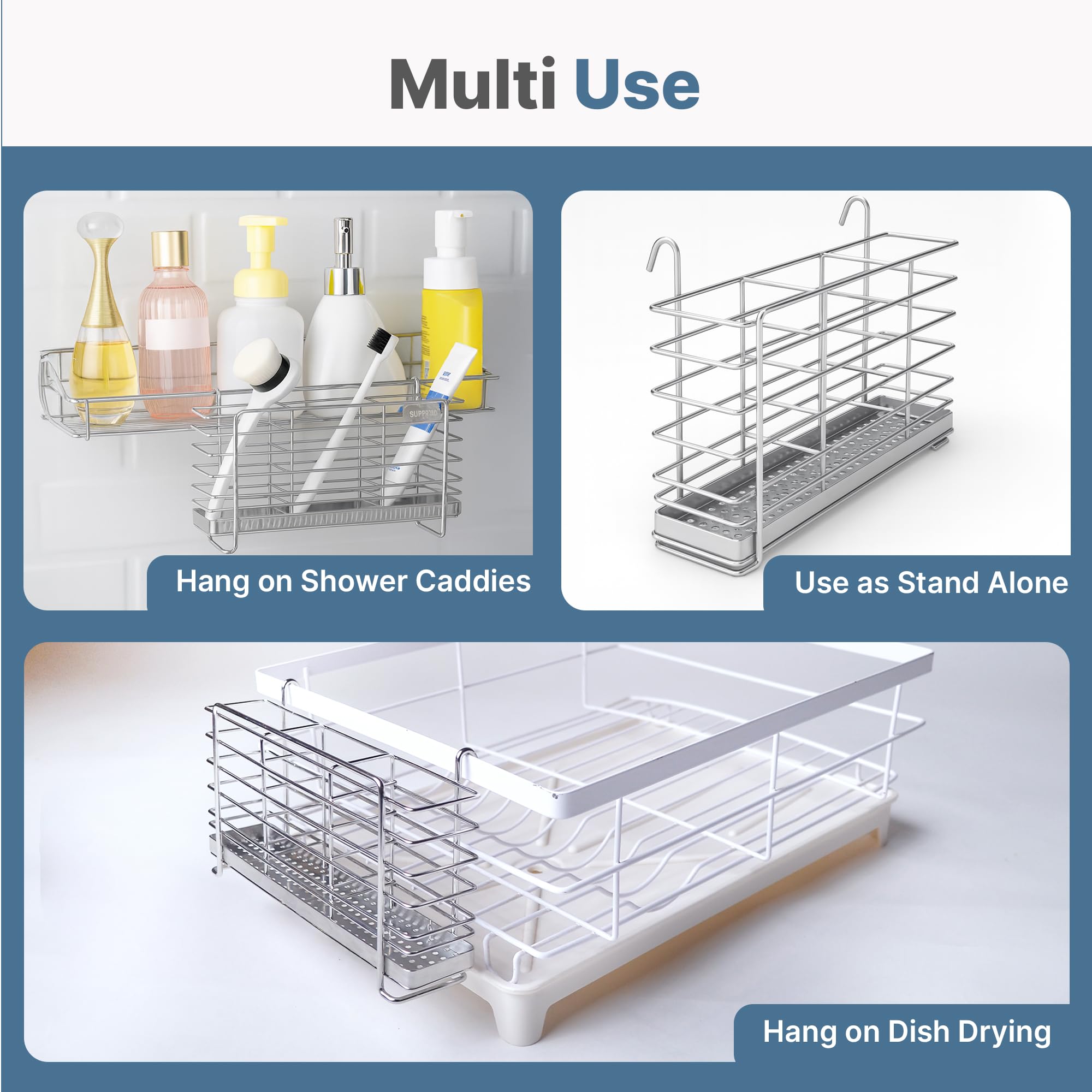 KESOL 304 stainless steel drying basket resists rust for durable kitchen use