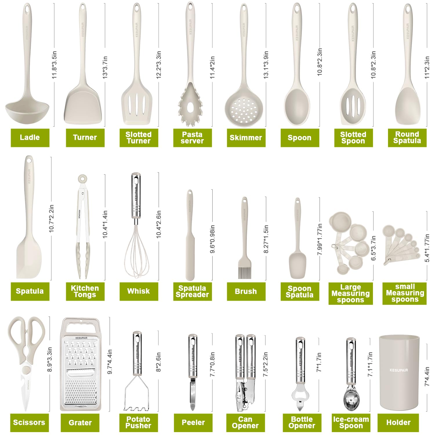 KESUPAIR pasta server with sturdy silicone design for al dente pasta.