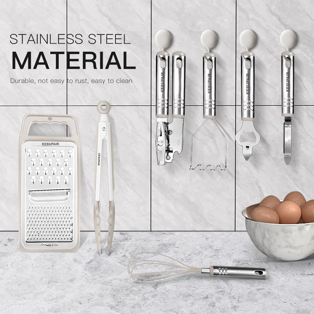 KESUPAIR spatula for precise flipping and nonstick pan protection.