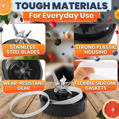 KETAR replacement blades easy to clean after blending greens and fruits