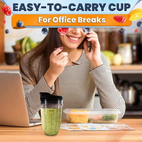 KETAR Ninja Cup with easy-grip design for quick blends.