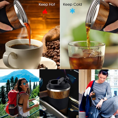 KETIEE mug fits most cupholders for easy transport