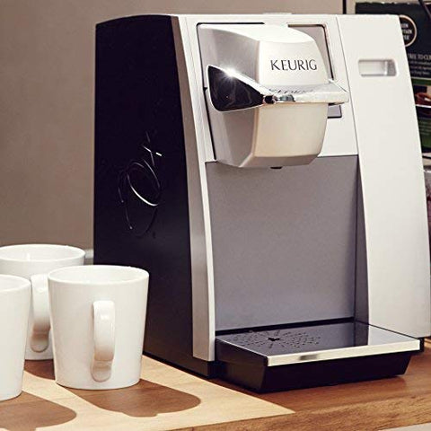 Keurig drain and store feature simplifies transport and storage.