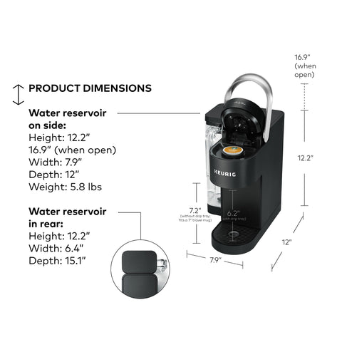 Keurig five strength levels for customizable cup strength