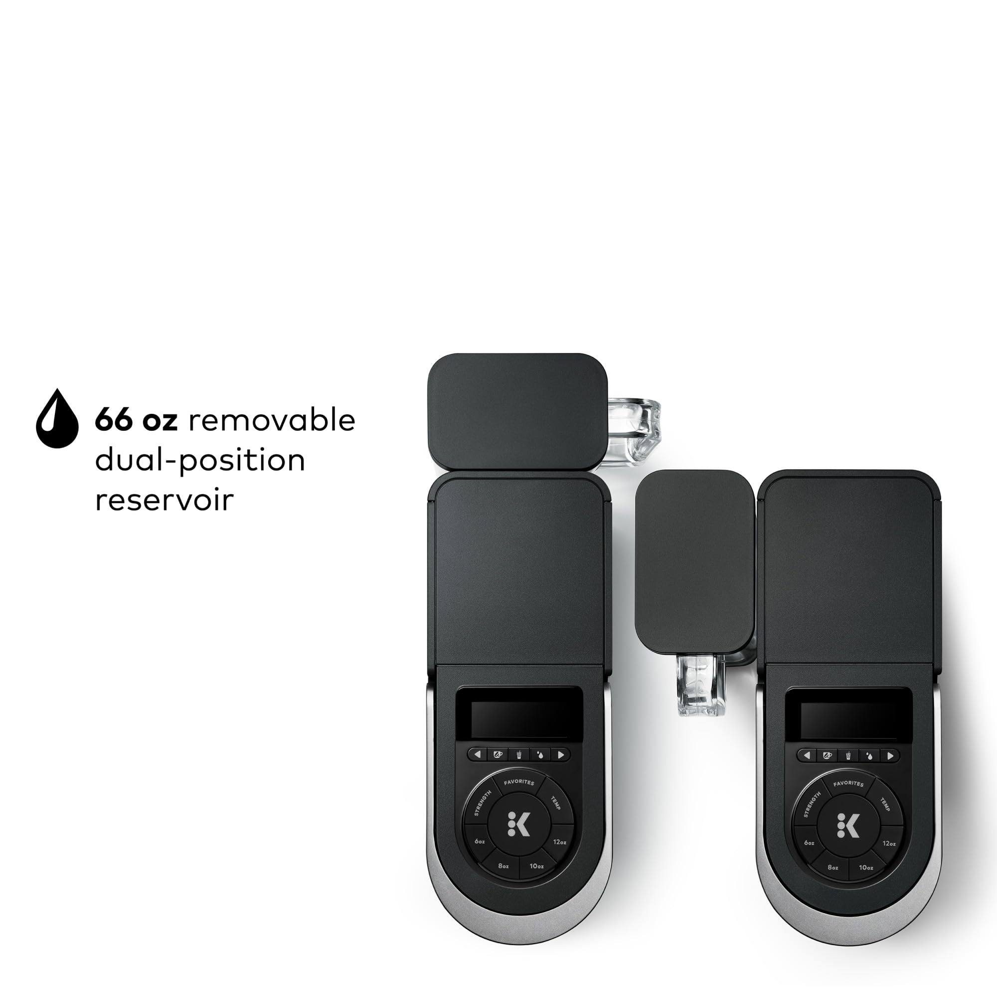 Keurig four cup sizes fit mugs and travel cups