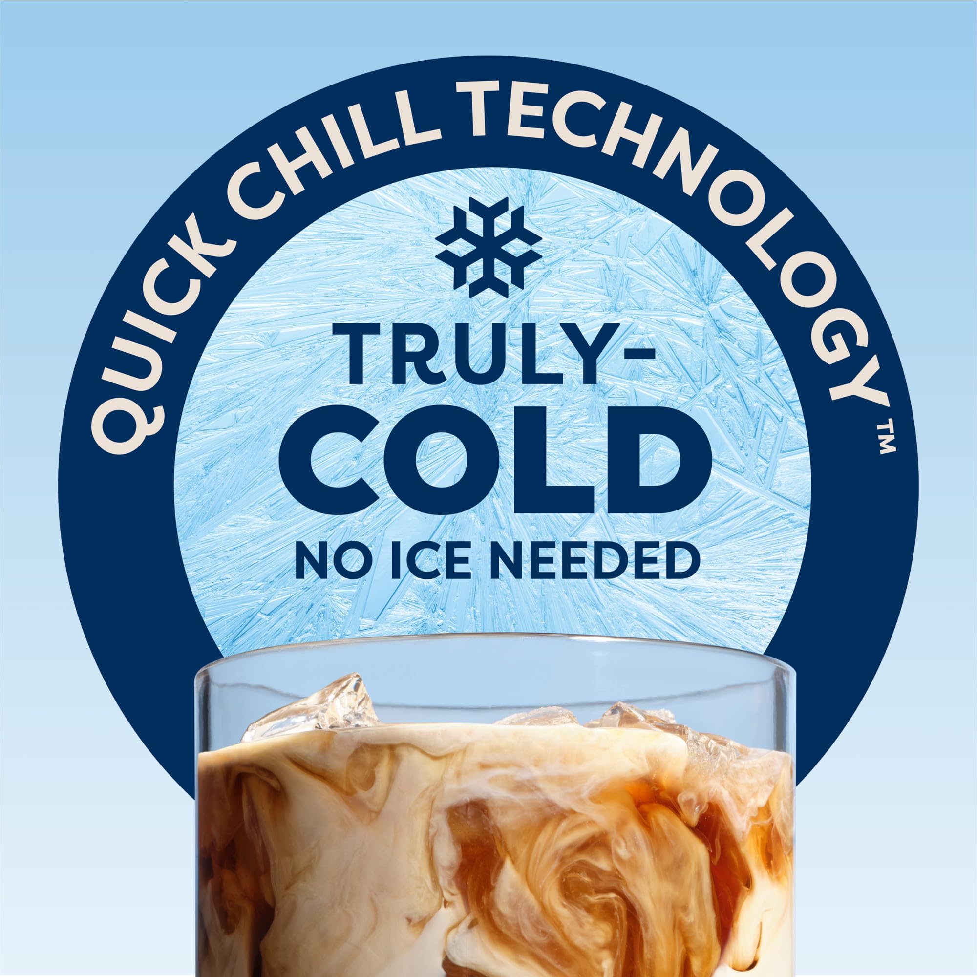 Keurig K-Brew + Chill iced pour highlights QuickChill for fast, refreshing cold coffee.