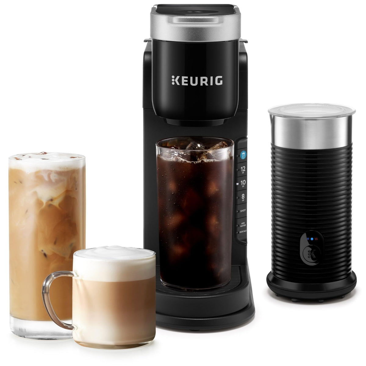 Keurig K-Café Barista Bar front view showing compact, stylish design for modern kitchens
