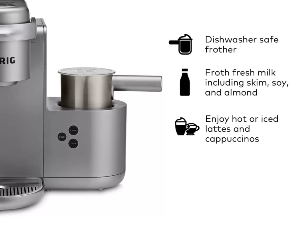 Brew size selector on K-Cafe C for 6 to 12 oz drinks