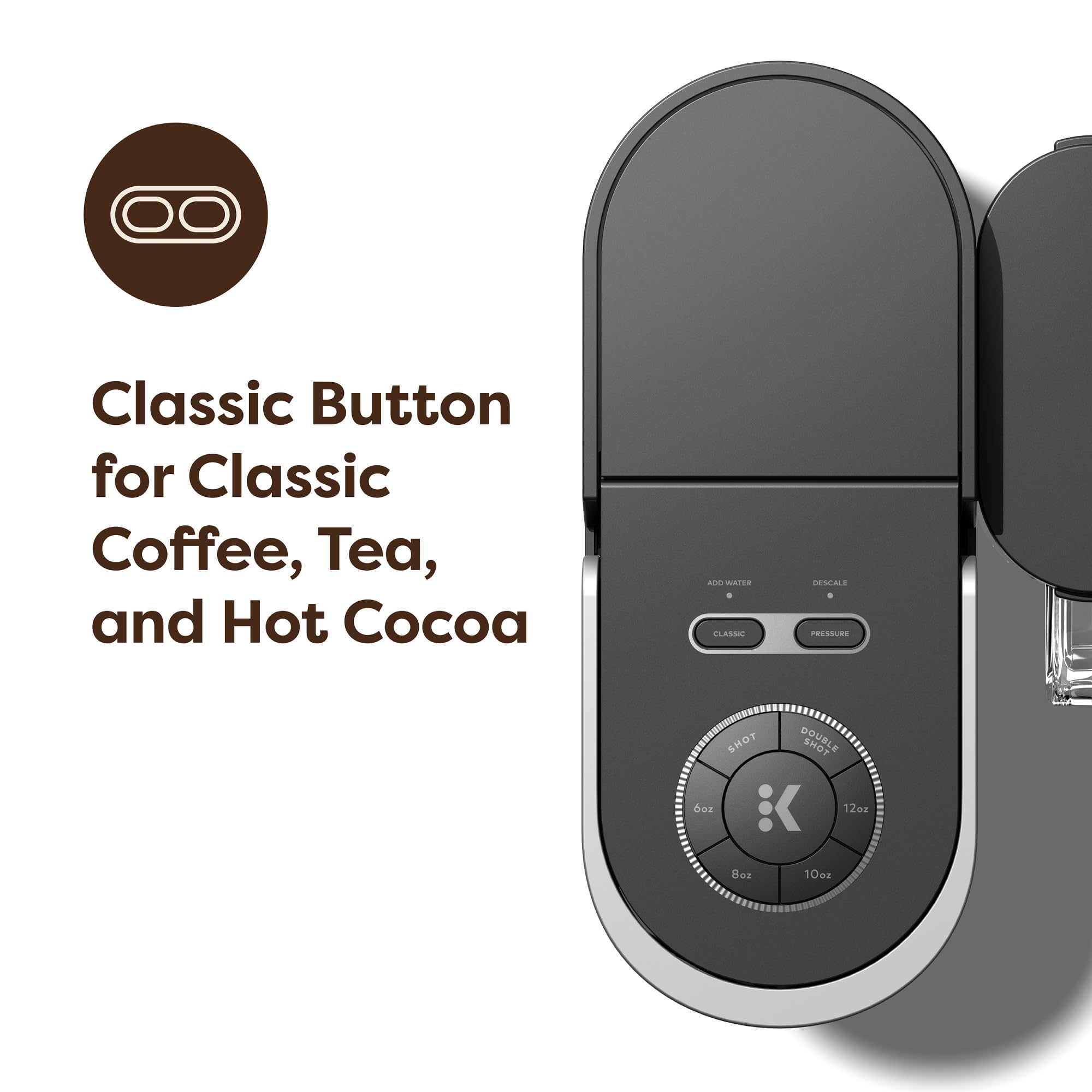Keurig K-Crema classic-coffee-brew scene with inviting aroma