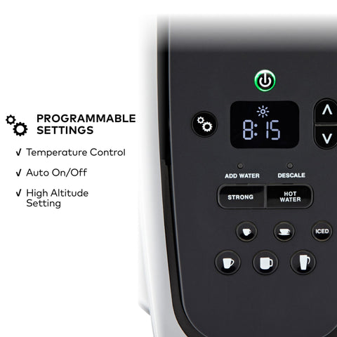 Keurig K-Elite removable-drip-tray fits travel mugs easily.