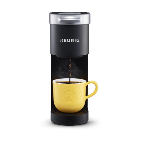 Keurig K-Mini front view highlighting ultra-compact design for small spaces.