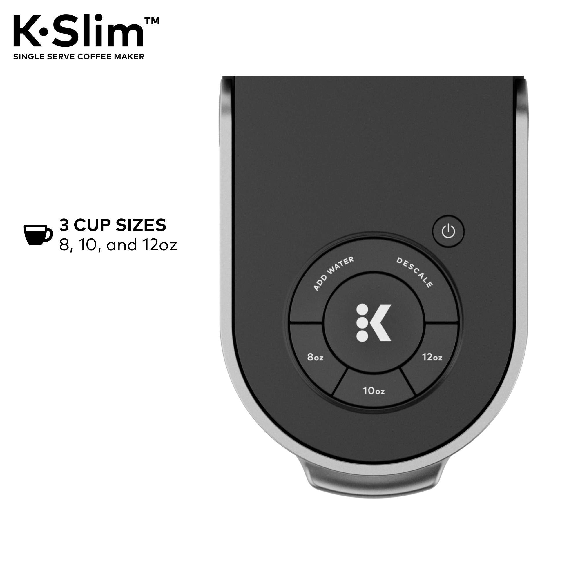 Keurig K-Slim compatible with My K-Cup universal filters for ground coffee