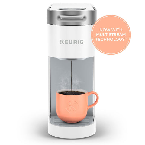 Keurig K-Slim side profile highlighting slim countertop design.