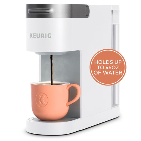 Keurig K-Slim travel mug compatibility for on-the-go coffee.