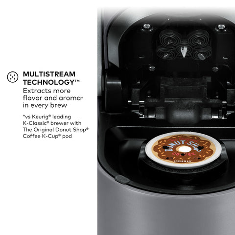 Keurig K-Supreme 6 oz brew for a lighter serving