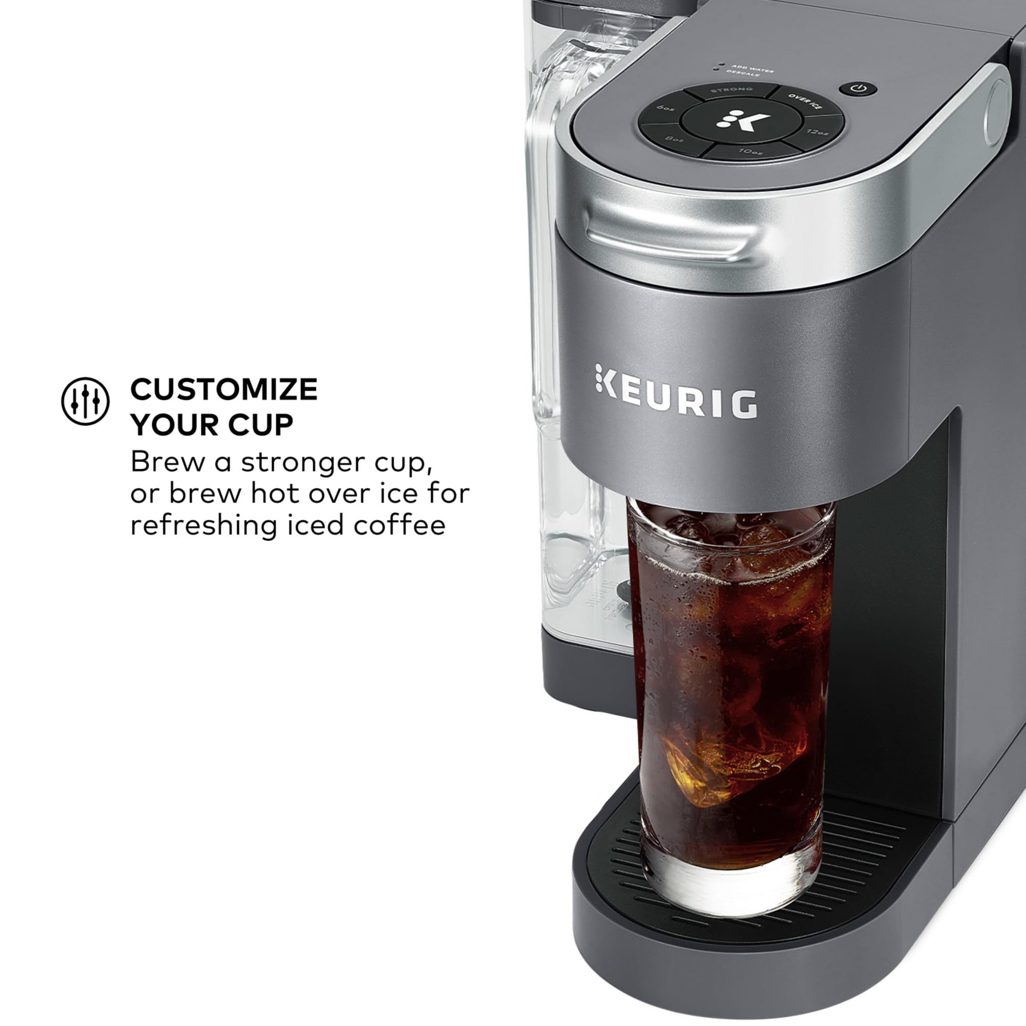 Keurig K-Supreme 8 oz brew for balanced flavor