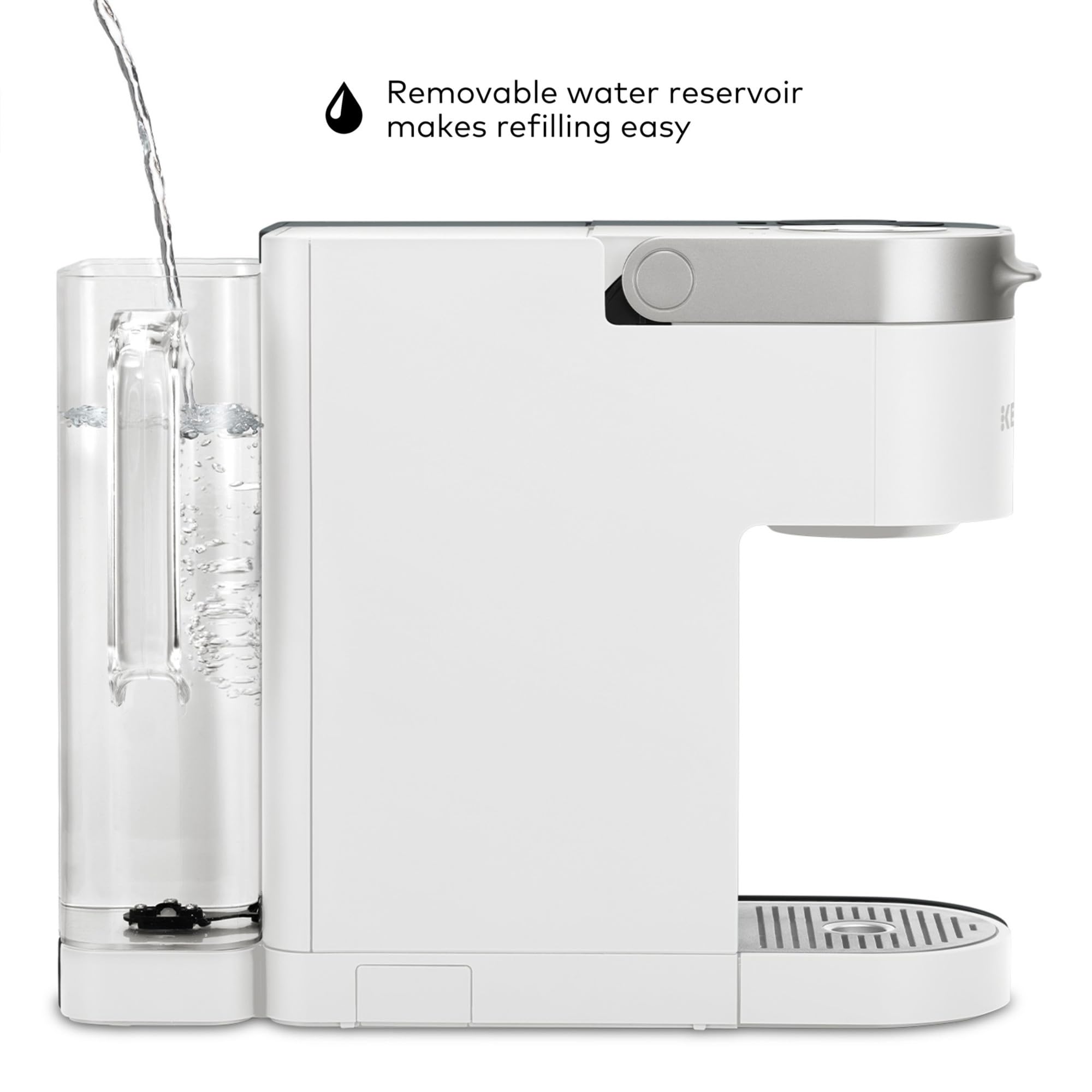 Keurig K-Supreme back-to-back brewing enables quick second cup.