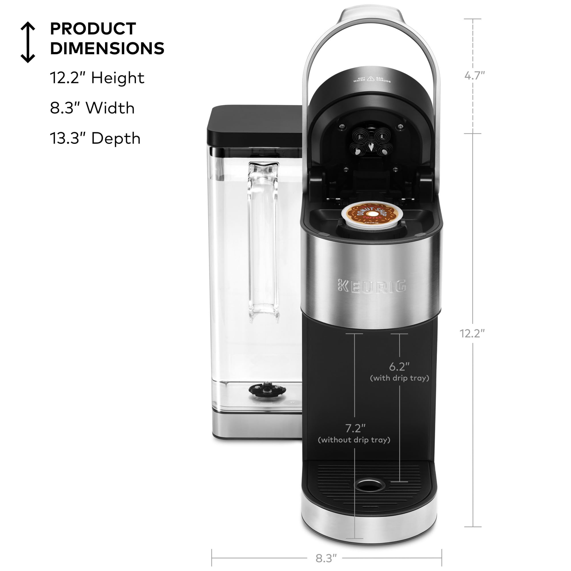 Programmable favorites on Keurig K-Supreme Plus for quick brew