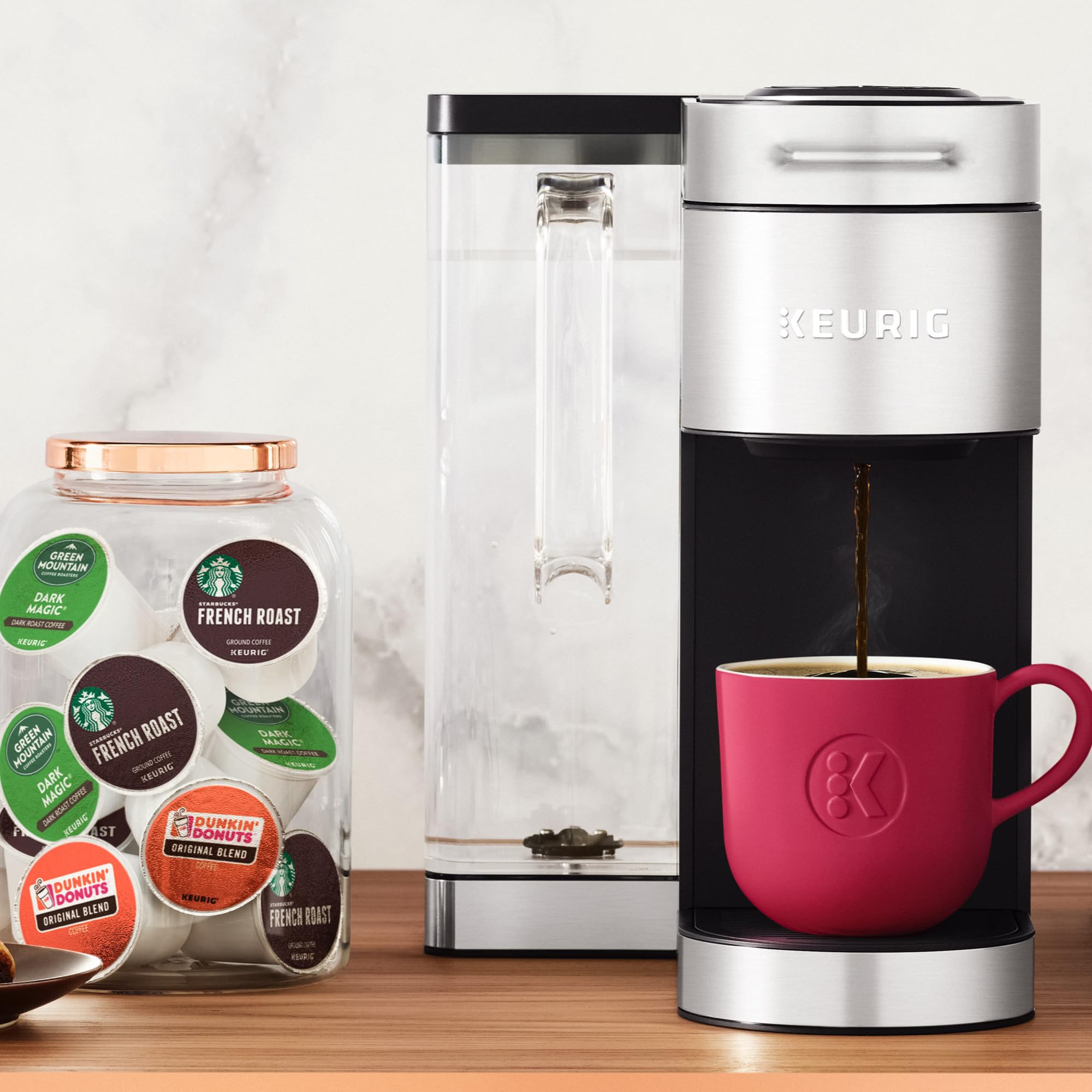Stainless steel wrap of Keurig K-Supreme Plus