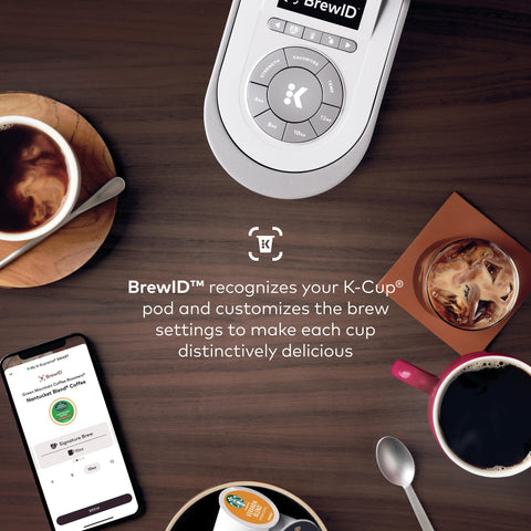 Keurig K-Supreme SMART 66-ounce reservoir for multiple cups.