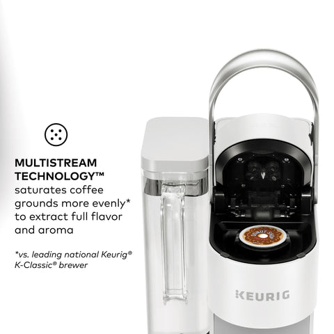Keurig K-Supreme SMART Multistream technology delivers a richer aroma.