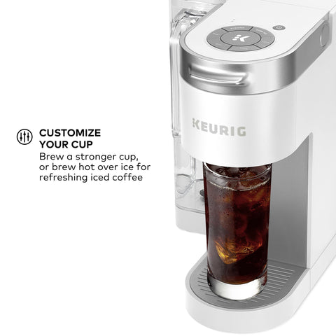Keurig K-Supreme strong brew button for bolder flavor.