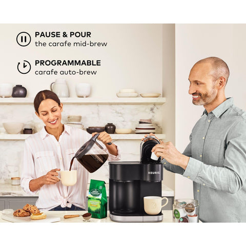 Keurig K-Duo compatible with ground coffee and K-Cups