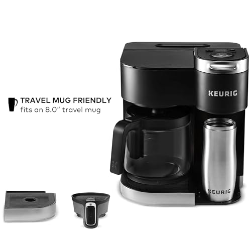 Keurig K-Duo left-right-back reservoir for flexible setup
