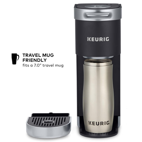 Keurig K-Mini Plus cord storage keeps countertops tidy.