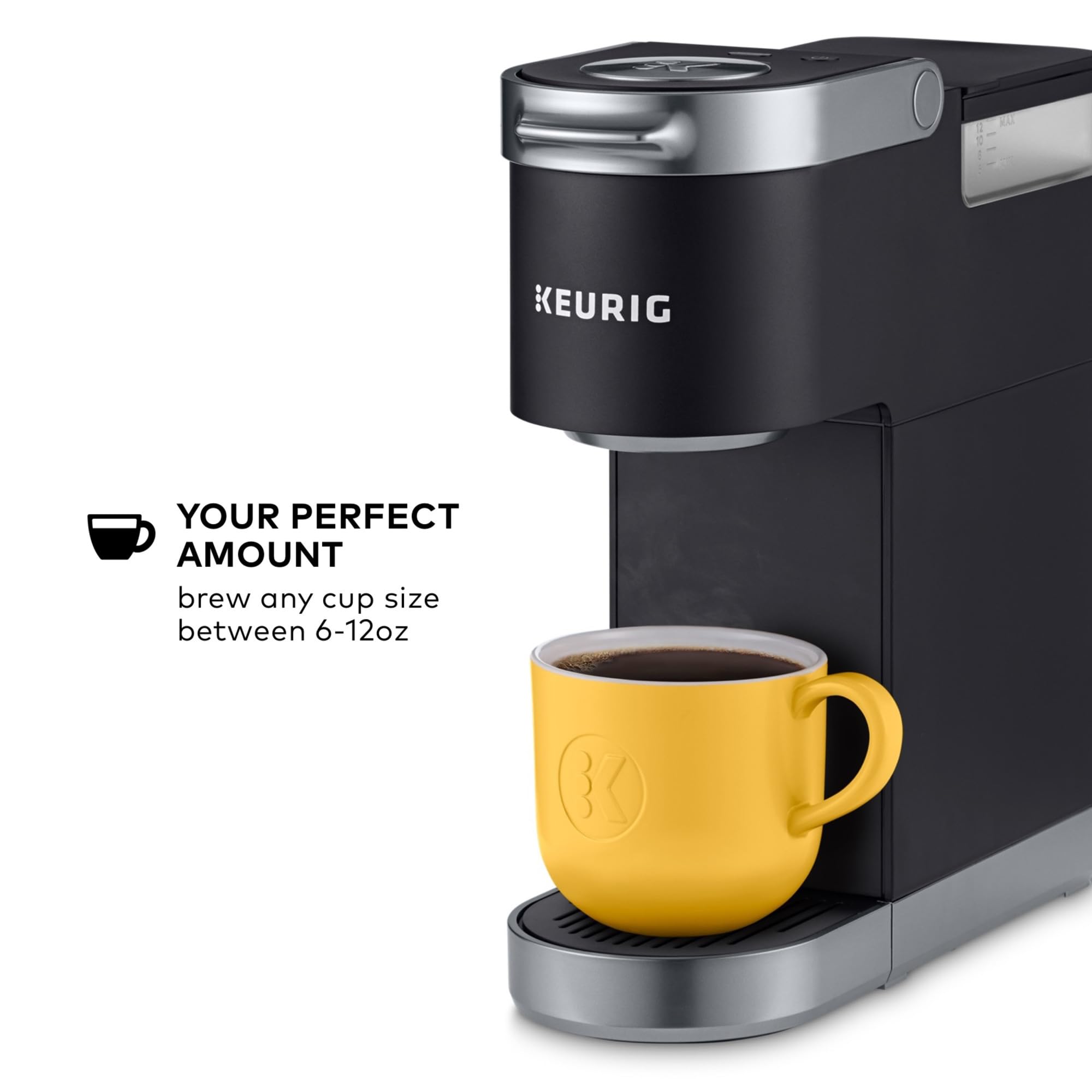Keurig K-Mini Plus pod storage unit holds up to nine pods.