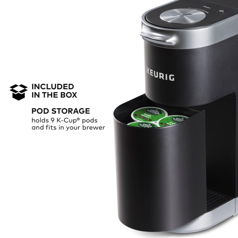 Keurig K-Mini Plus removable drip tray for travel mugs.