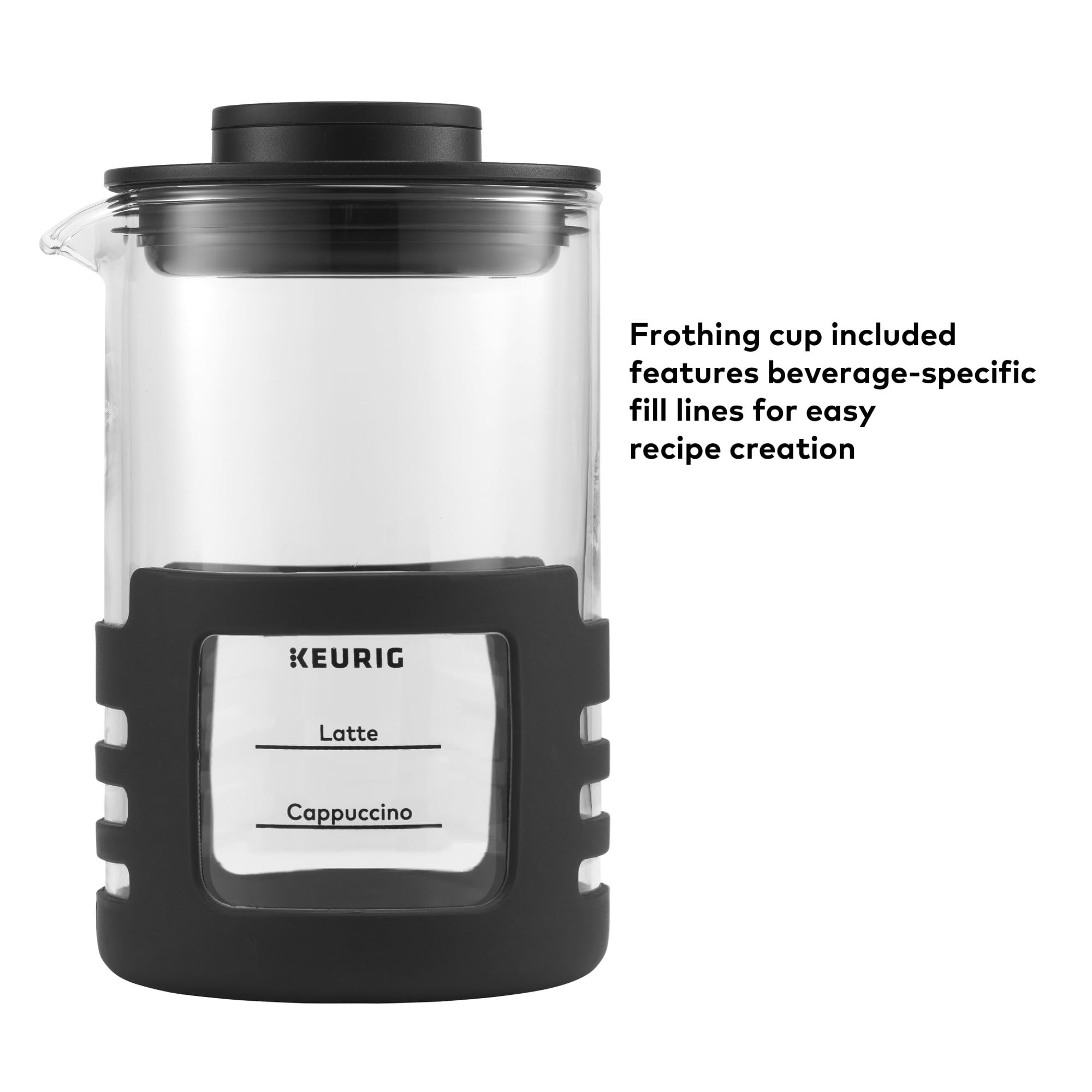 Keurig SimpleCafé Frother makes cold foam ideal for iced coffee.